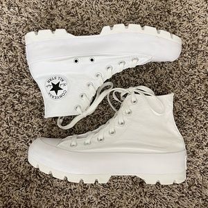Converse lugged high top
